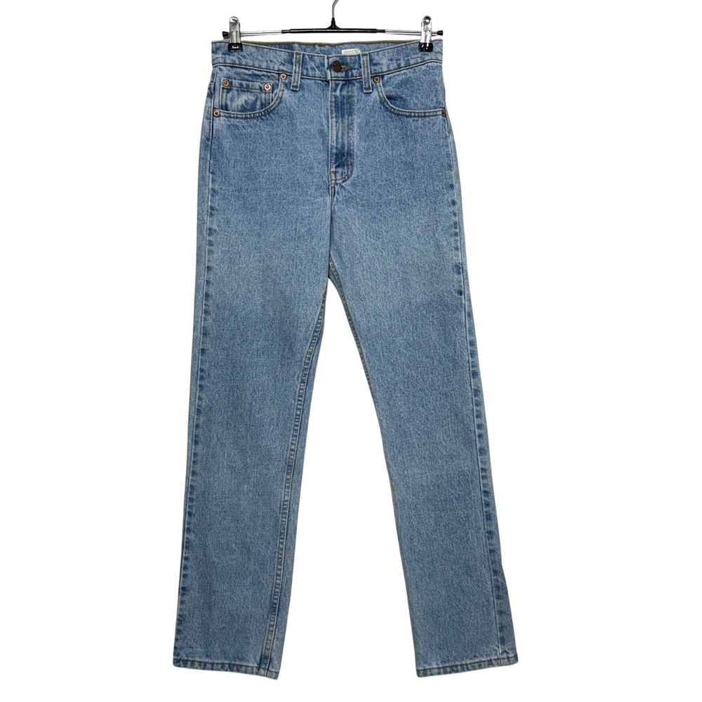 Vintage Levis 505 Jeans Mens 29x30 Blue Light Regular Fit Straight Leg USA